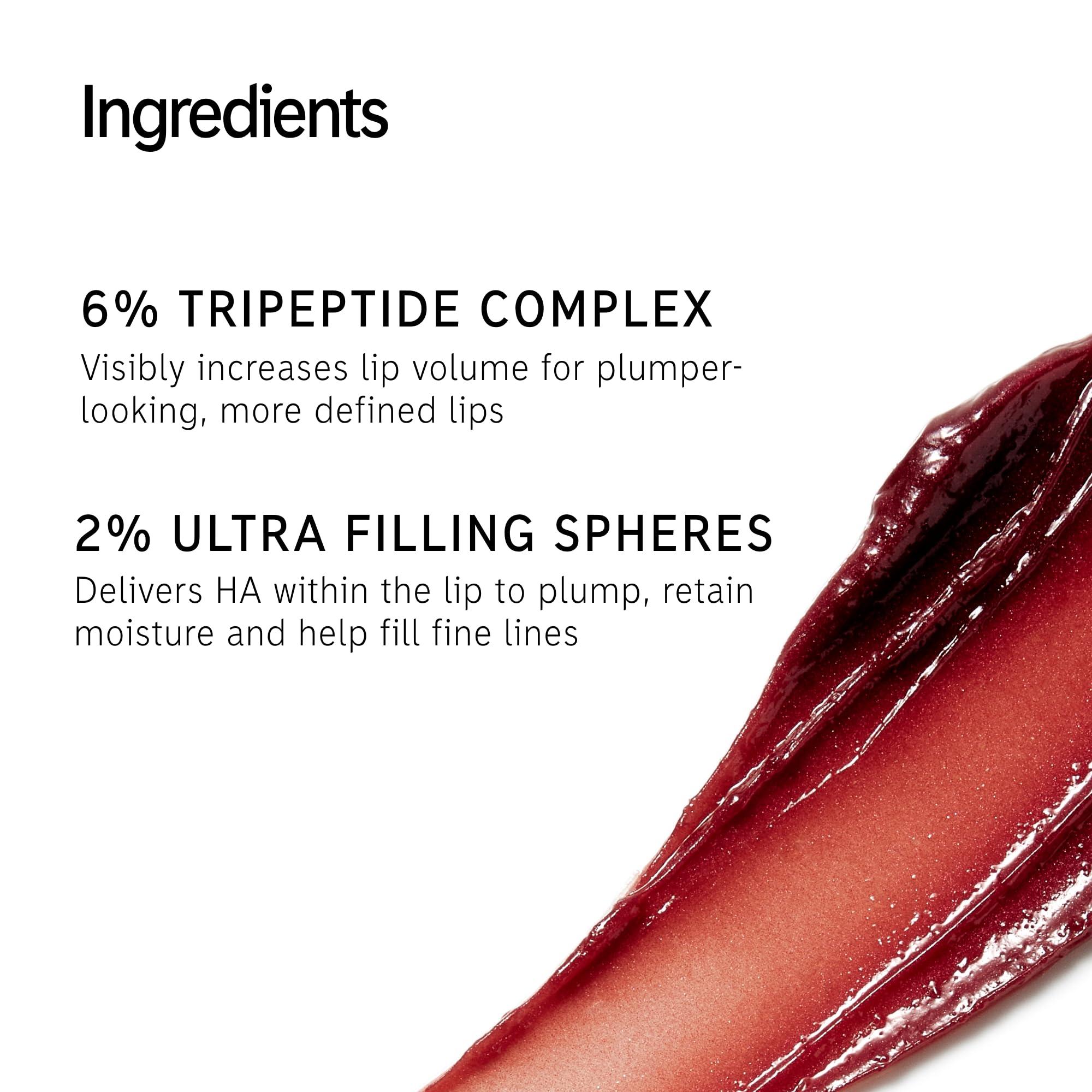 The INKEY List The INKEY List Tripeptide Plumping Lip Balm 10ml, Clinically Proven Plumping Tinted Lip Care, Hydrates Dry Cracked Lips, Vegan & Cruelty Free, Berry Tint