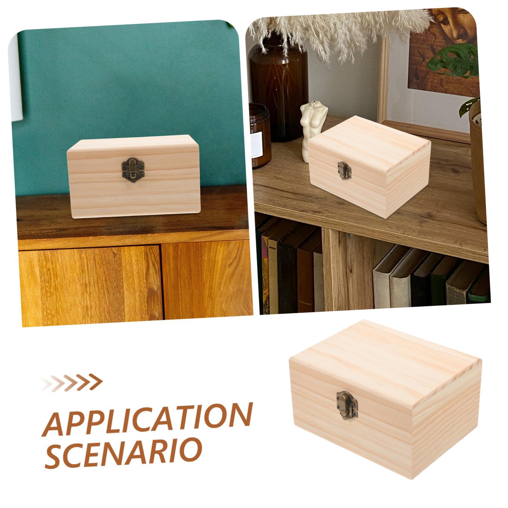 CHILDWEET CHILDWEET Wooden Essential Oil Storage Box Case 12 Compartments Essential Oil Holder Organizer Clean Desktop Accessory