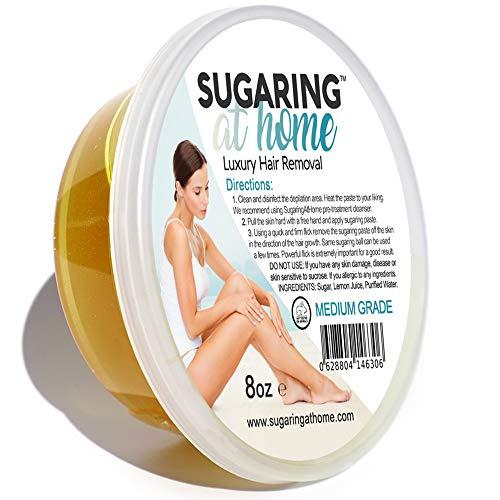 Sugaring At Home Sugaring Kit for Personal use Professional Grade + 15 Strips + Sugaring Applicator