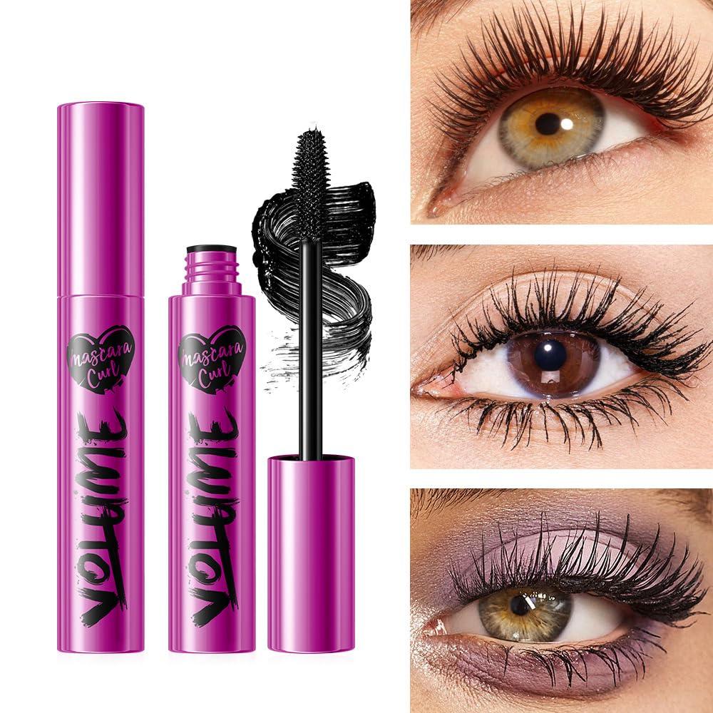 Generic Waterproof, Sweat-proof Mascara, Thick, Slender, Non-Smudge Formula (Black, Green shell)