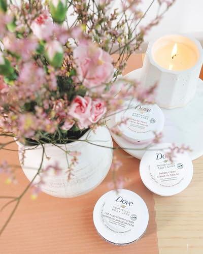 Dove Dove Nourishing Body Care, Face, Hand, and Body Beauty Cream for Normal to Dry Skin Lotion for Women with 24-Hour Moisturization, 12-Pack, 5.07 Oz Each, Jar