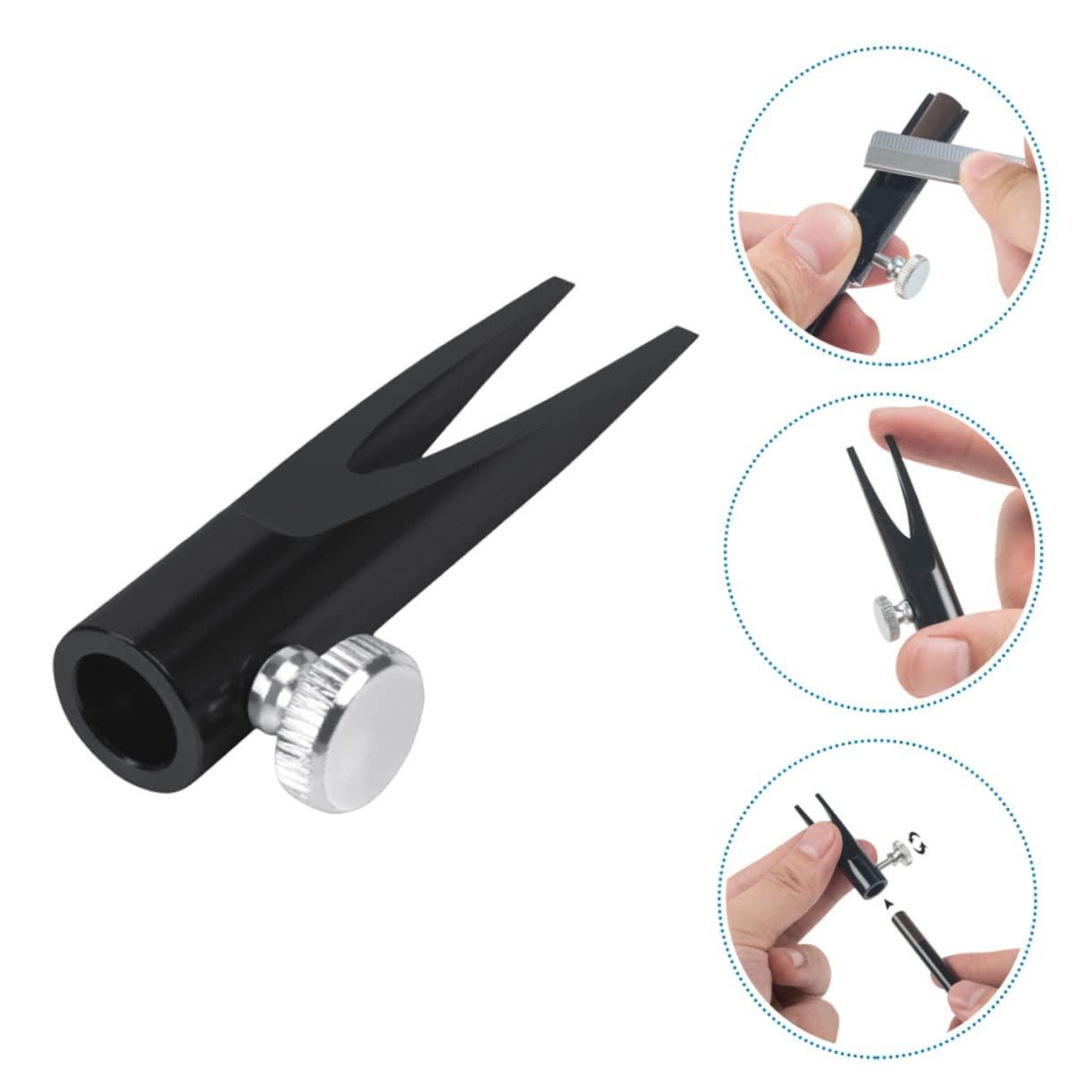 Ipetboom Ipetboom 2pcs Cylindrical Pencil Sharpener Brow Pencil Girl Lip Liner White Eyeliner Pencil Lip Pencil Sharpener Pencil Sharpener Manual Lip Gloss Makeup Brush Cleaner Tools Aluminum Alloy