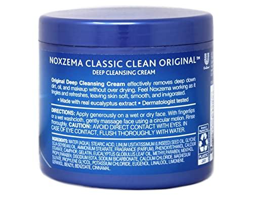 Noxzema Noxzema Classic Clean Cream Original Deep Cleansing 14.4 Oz (Pack of 2)