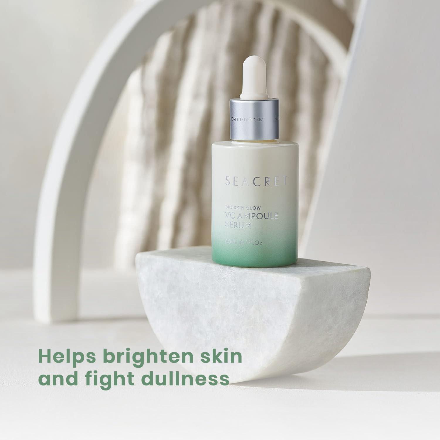 SEACRET SEACRET Face Serum - Bio Skin Glow Concentrated Vitamin C Serum for Face, Ampoule, 1 Fl.Oz 30ml.