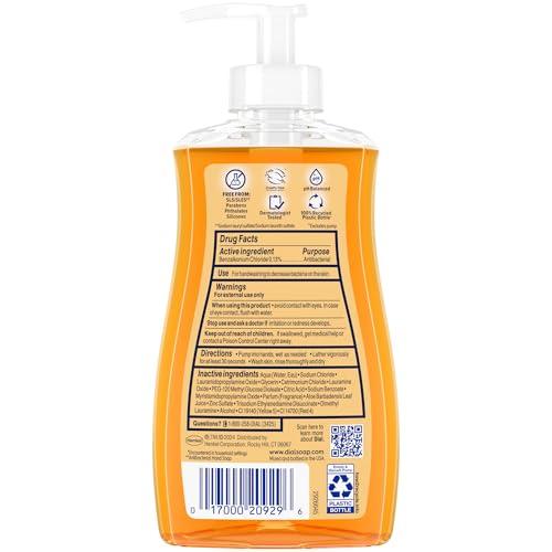 Dial Dial Antibacterial Liquid Hand Soap, Gold, 11 fl oz (Pack of 4)