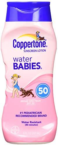 Coppertone Coppertone WaterBabies Sunscreen Lotion SPF 50, 8 oz