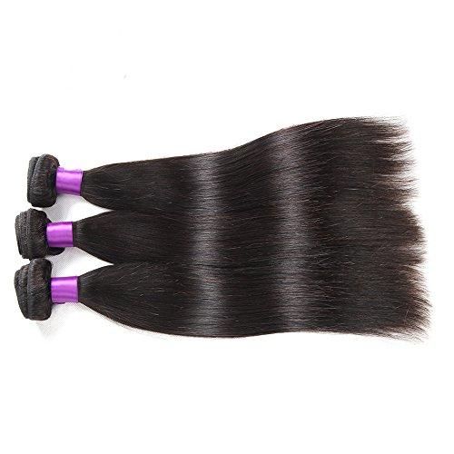 DaJun High Quanlity Hair Extension Chinese Virgin Remy Human Hair Bundles Deals Weave Silk Straight 3pcs/lot 300gram Natural Colour 22"24"24" Grace Hair Products Weft