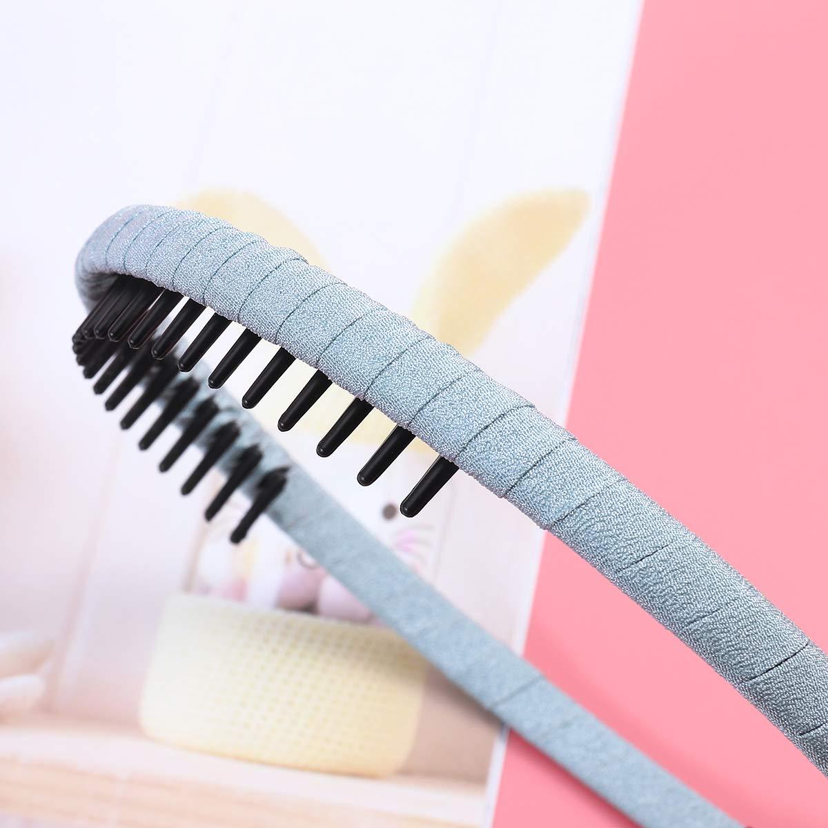 Beaupretty 6pcs Hair Hoop Teeth Hairband Teeth Headband Hairband with Teeth Thin Headband Toothed