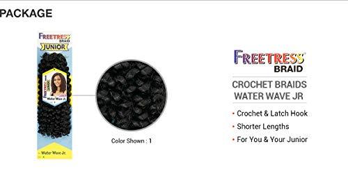 FreeTress Braids Freetress Synthetic Crochet Braids - WATER WAVE JR (2 Dark Brown)