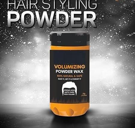 Generic Generic Hair Volumizing Powder Wax for Men with Strong Hold | Matte Finish Powder-Wax (20GM) Wax Strong Hair Volumizer Powder