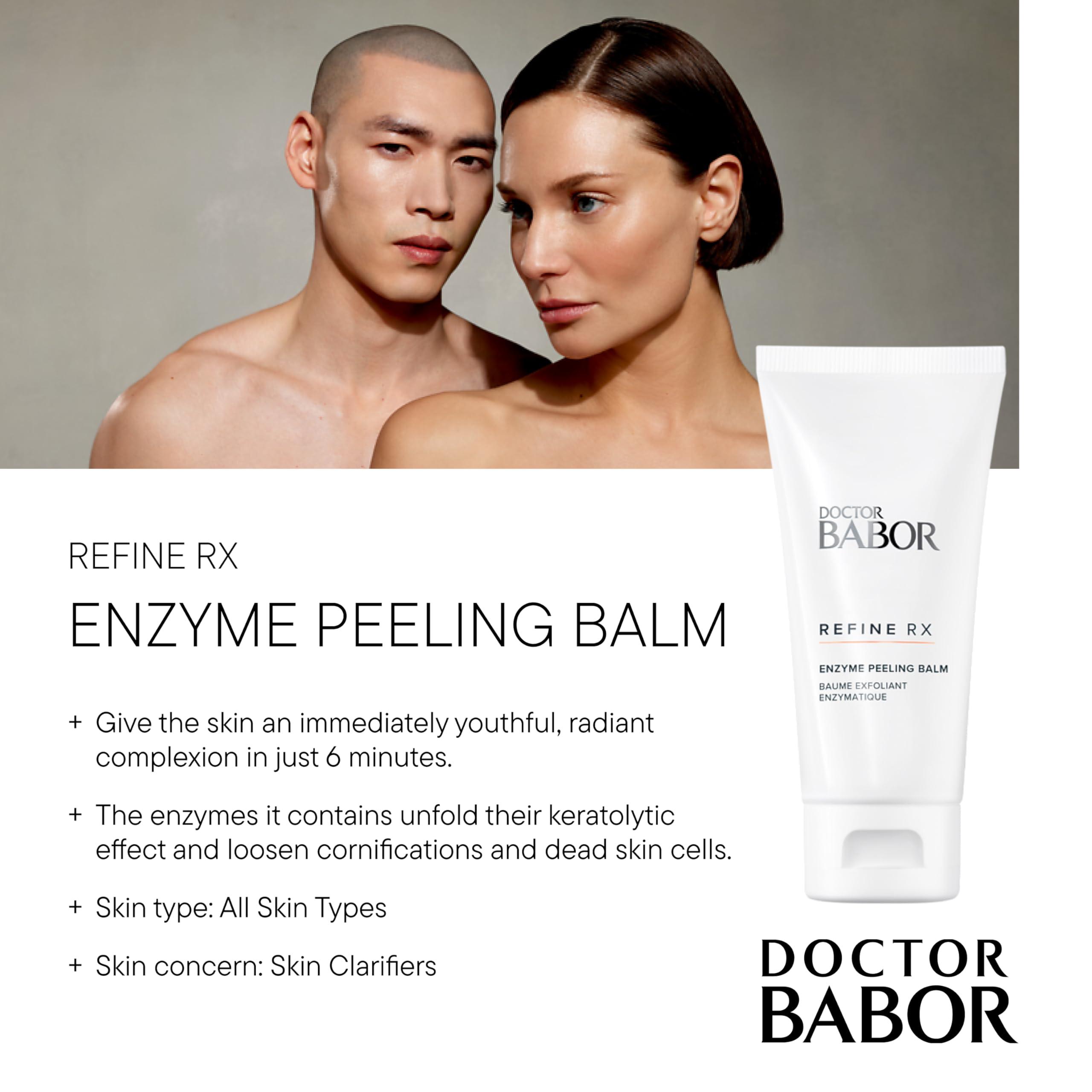 Babor DOCTOR BABOR Refine RX Enzyme Peeling Balm with LAHAs to Promote Skin Renewal, Minimizes Pores and Even Skin Tone