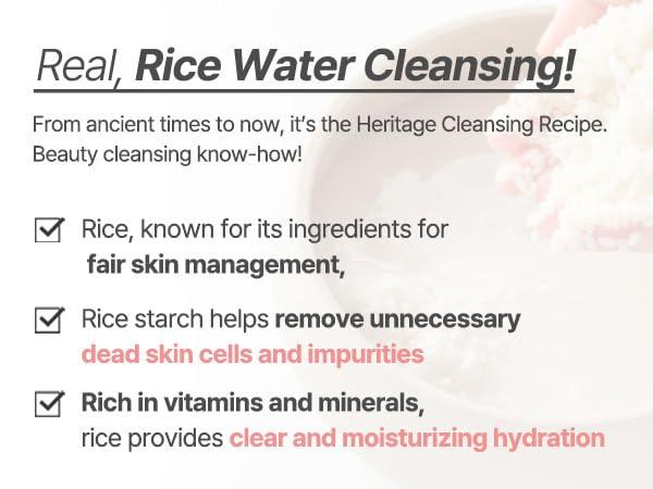 S.NATURE S.NATURE AQUA RICE FOAM CLEANSER 160ml | Facial Cleanser, Rice Extract Rice Powder Cleanser with Mild Cleansing, Glycerin, Vegan, Face Wash, Korean Skincare 5.41Fl Oz