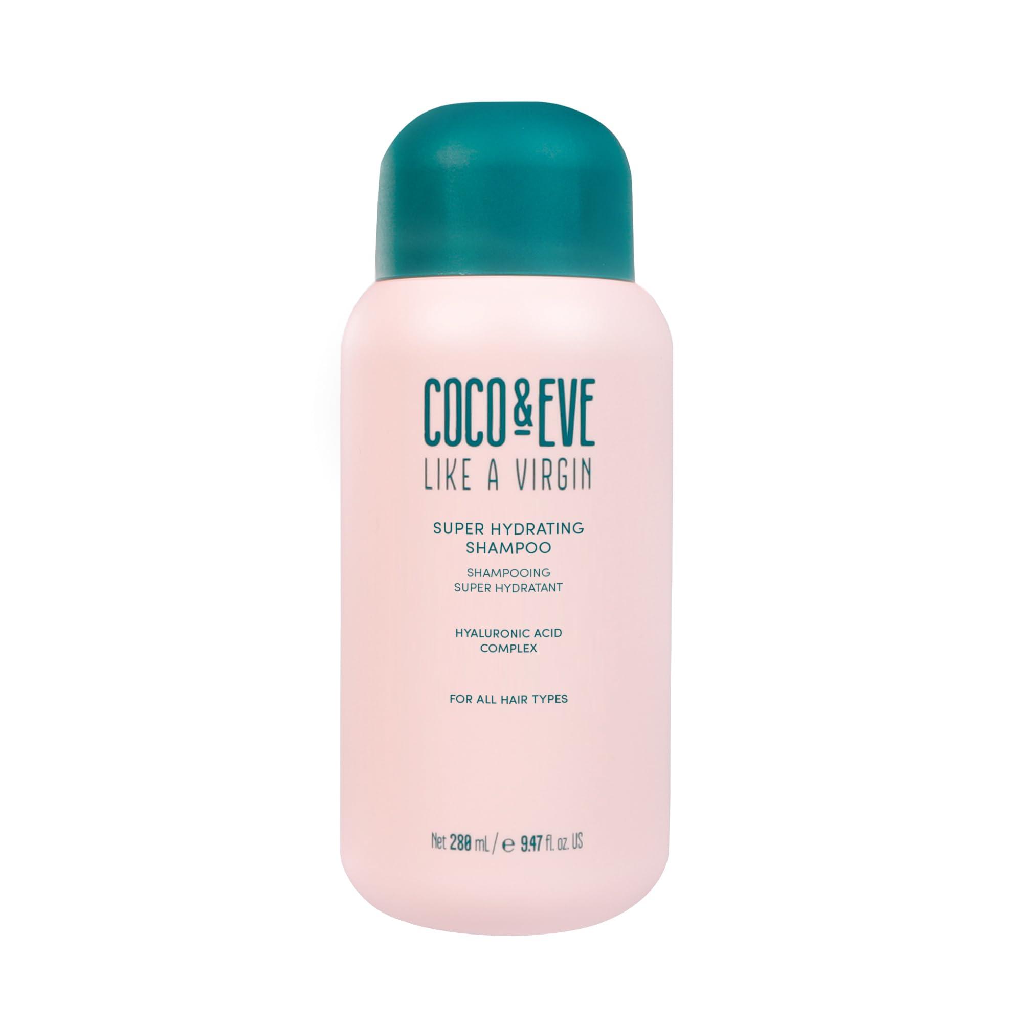 Coco & Eve Coco & Eve Like A Virgin Super Hydrating Shampoo - Natural, Sulfate free Hair Care with Argan Oil, Coconut and Avocado Oil. For Dry Damaged, Color Treated Hair.