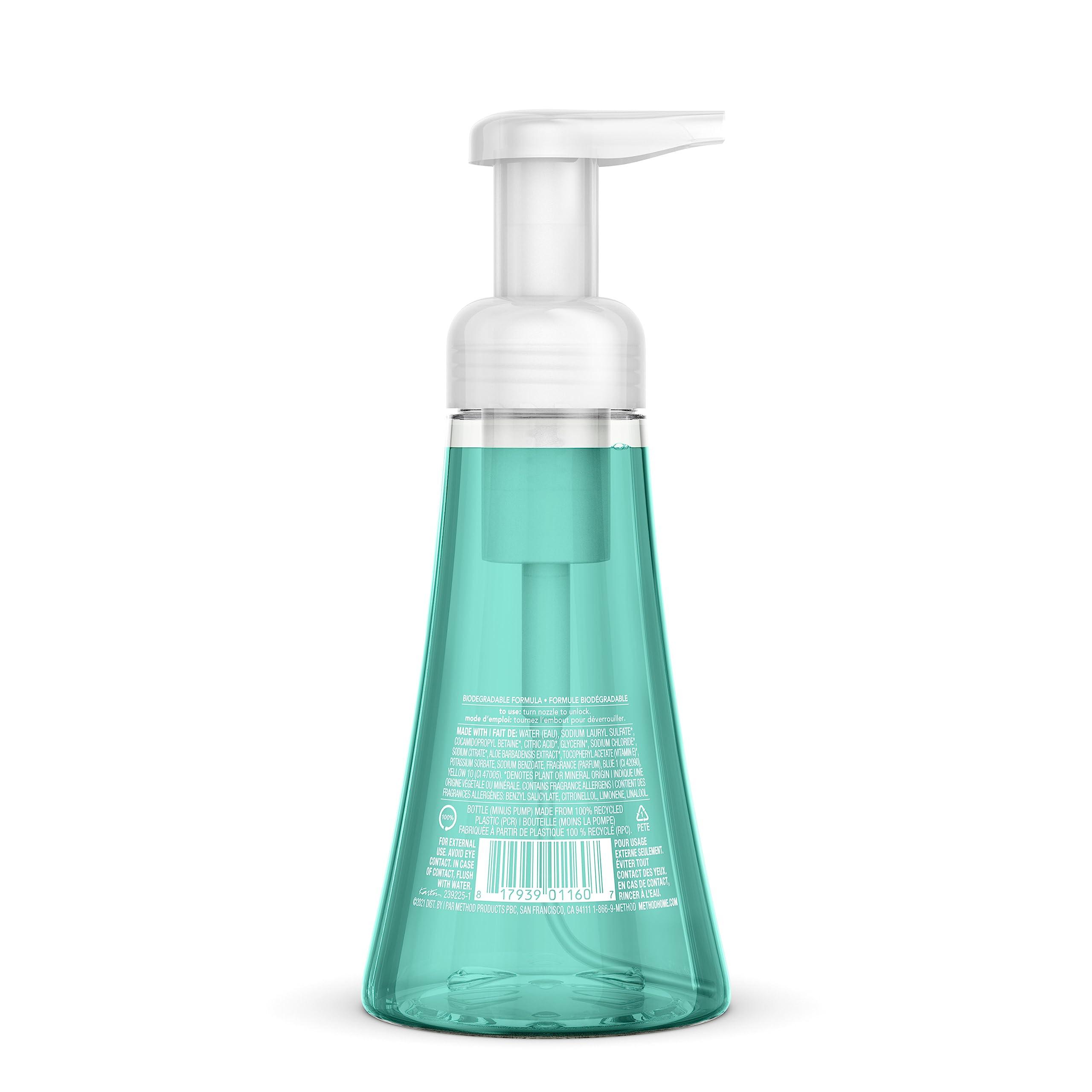 Method Method Foaming Hand Soap and Handsoap Refill, Waterfall, 10 fl oz. and 38 Fl Oz., 2 Count (Variety Pack)