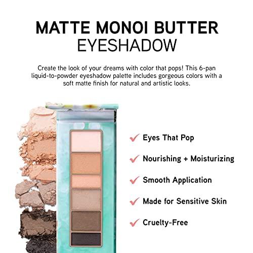 Physicians Formula Eyeshadow Palette By Physicians Formula Matte Monoi Butter Eyeshadow Natural Matte Blushed Nudes, For Sensitive Skin, Hypoallergenic, Nourishing Moisturizing, Smooth, All Day Wear