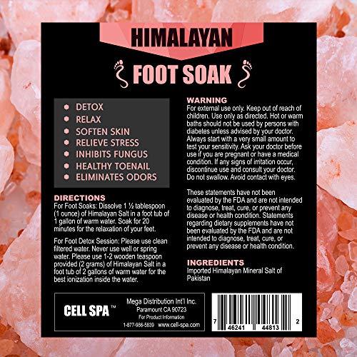 Cell Spa Cell Spa, Dual Ionic Ion Detox Aqua Foot Spa Chi Cleanse Machine with Mp3 Music Player With Twice Powerful CS-900 Array (HIMALAYAN)