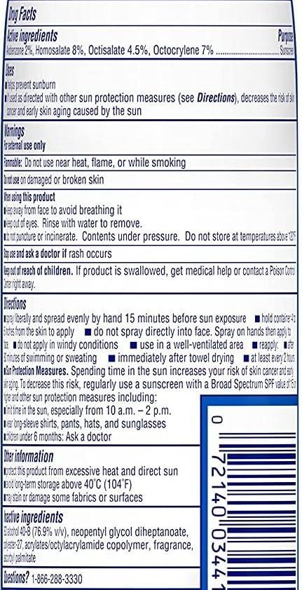 Coppertone Coppertone SPF#30 Sport 4-In-1 Performance Spray 5.5 Ounce (Pack of 3)