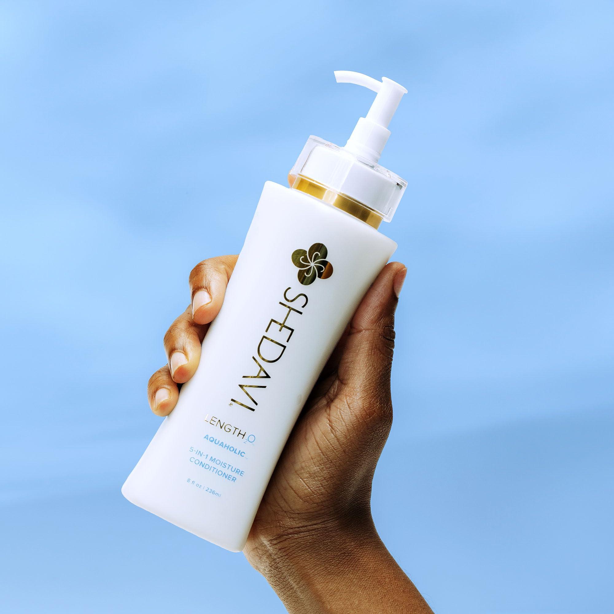 Shedavi Shedavi LengthO Aquaholic 5-in-1 Moisture Conditioner Dry Damaged Hair - Detangling Leave in Conditioner for Women Soften and Moisturize Hair Growth Free from Parabens