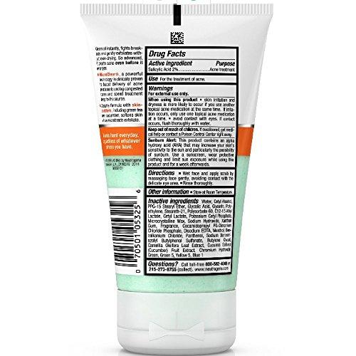 Neutrogena Neutrogena Acne Stress Control, Power-Clear Scrub, 4.2 Ounce (Pack of 3)