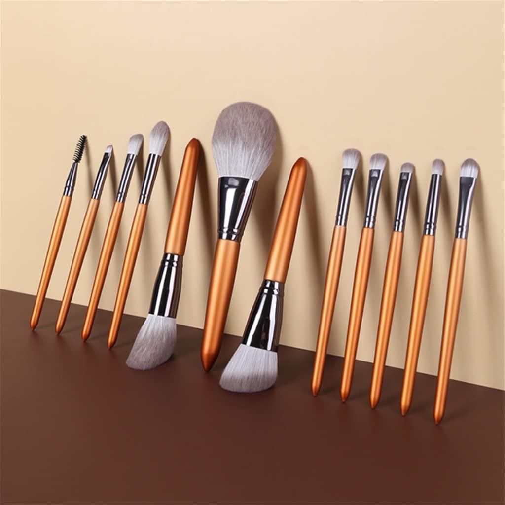 IBDRYKK IBDRYKK Natural Makeup Brushes Set Eyeshadow Make Up Brush Goat Hair Kit for Face Powder Foundation Make Brush Cosmetics