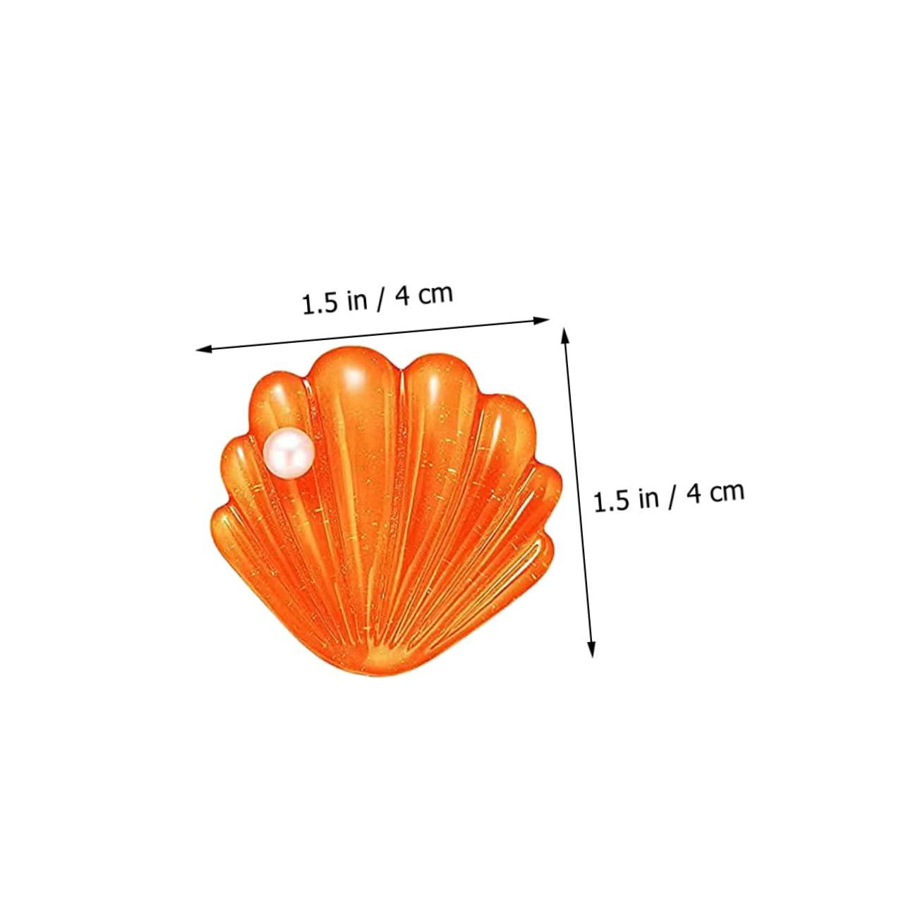 TOVINANNA TOVINANNA 8pcs Hair Clip Side Clip Clips Seashell Hairpins Star Headband Ocean Star Clip Bun Hair Clip Tiara Ponytail Clip Octopus Hair Clip Nautical Hair Clip Resin