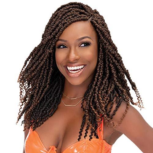 JANET COLLECTION BRAIDS MULTI PACK DEALS! Janet Collection Crochet Braids Nala Tress Fluffy Spring Twist 18" (5-PACK, 2)