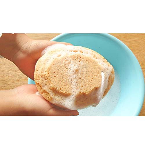 Healifty Healifty Bath Sponge Bath Balls Soft Honeycomb Durable Hanging Rope Oval Shaped Shower Ball Shower Sponge Body Cleansing Sponge for Men Women Bathroom Supplies 5PCS