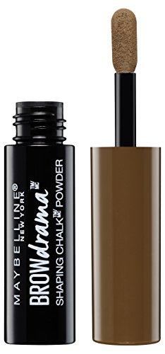 Maybelline New York Maybelline Brow Drama Shaping Chalk Powder, 1g, Deep Brown