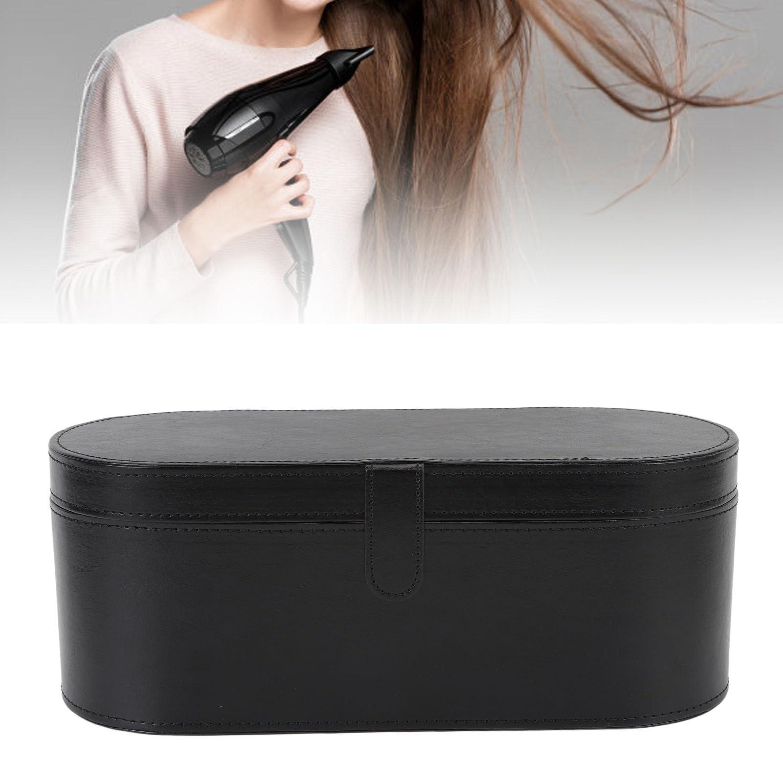 TYTOGE Hair Styling Tool Storage Bag, Proof Scratch PU Leather Portable Hair Dryer Carrying Bag (Style 1)