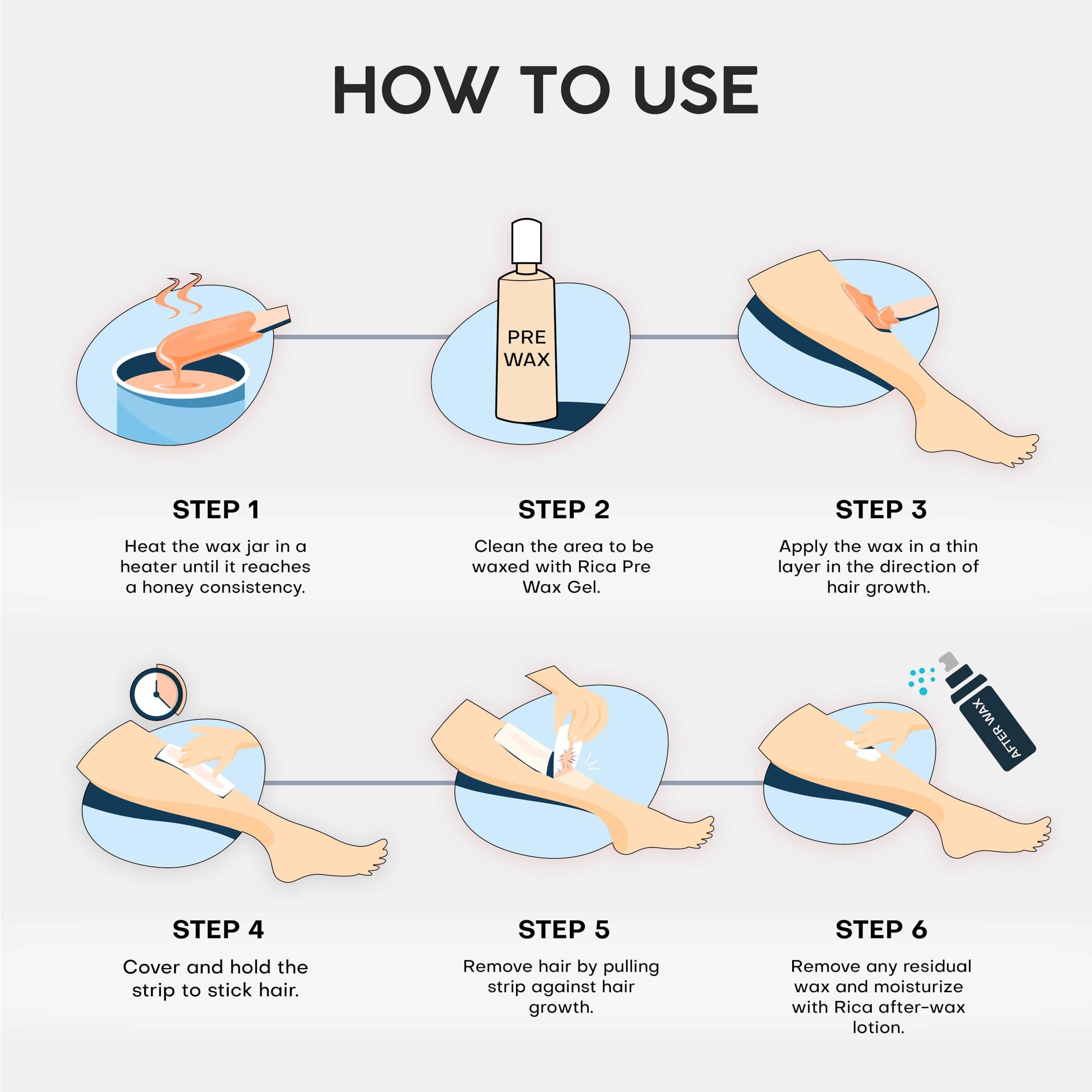 Rica Rica Liposoluble Wax-Coconut For Dry Skin 800 ML (28.2 Fl.oz.)