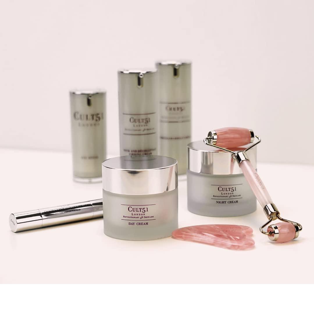 CULT 51 Cult51 Day Cream - Intensely Hydrating Moisturizer - Reduces Signs Of Aging And Prevents Visible Wrinkles - Experience Glowing Skin And Deep Hydration - Renewing Treatment Restores Your Face - 1.6 Oz