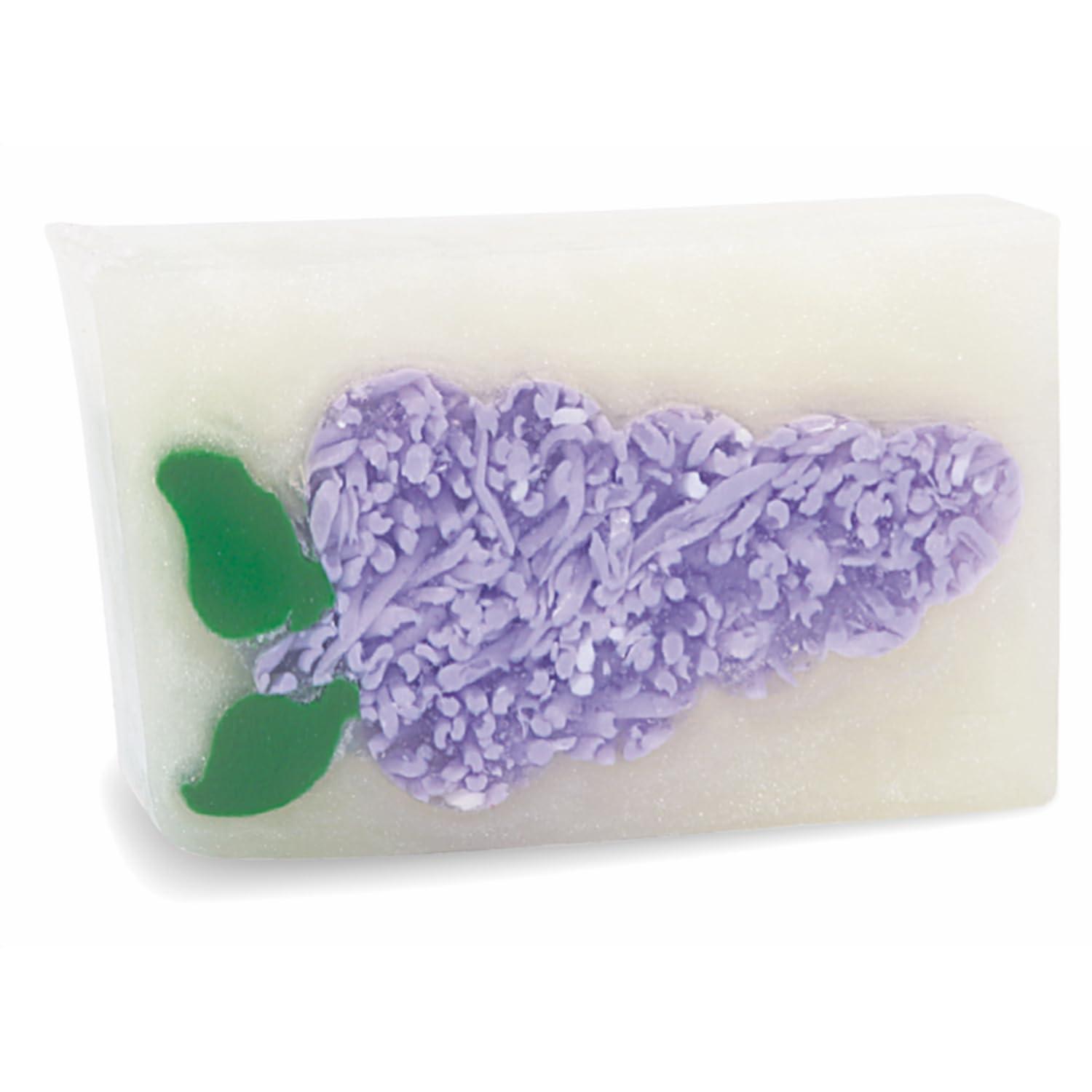 Primal Elements Primal Elements Glycerin Bar Soap | Helps All Skin Types, Sensitive, Oily & Dry Skin | NO PARABENS, VEGAN, GLUTEN FREE, 100% VEGETABLE BASE - (Lilac)