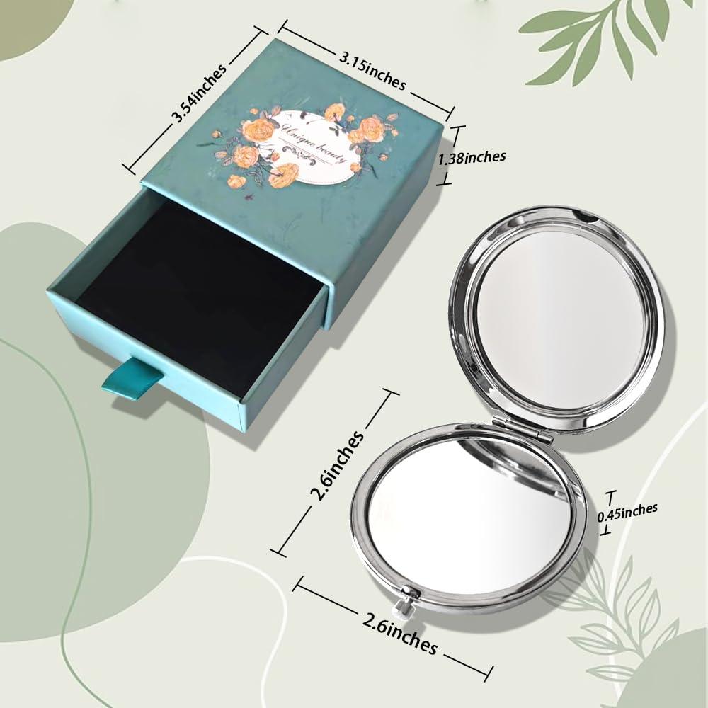 Peayale 30th Birthday Gifts for Women Daughter Sister Funny Compact Mirror, 30 Years Old Gifts for Friends Female Makeup Mirror (30th Birthday)