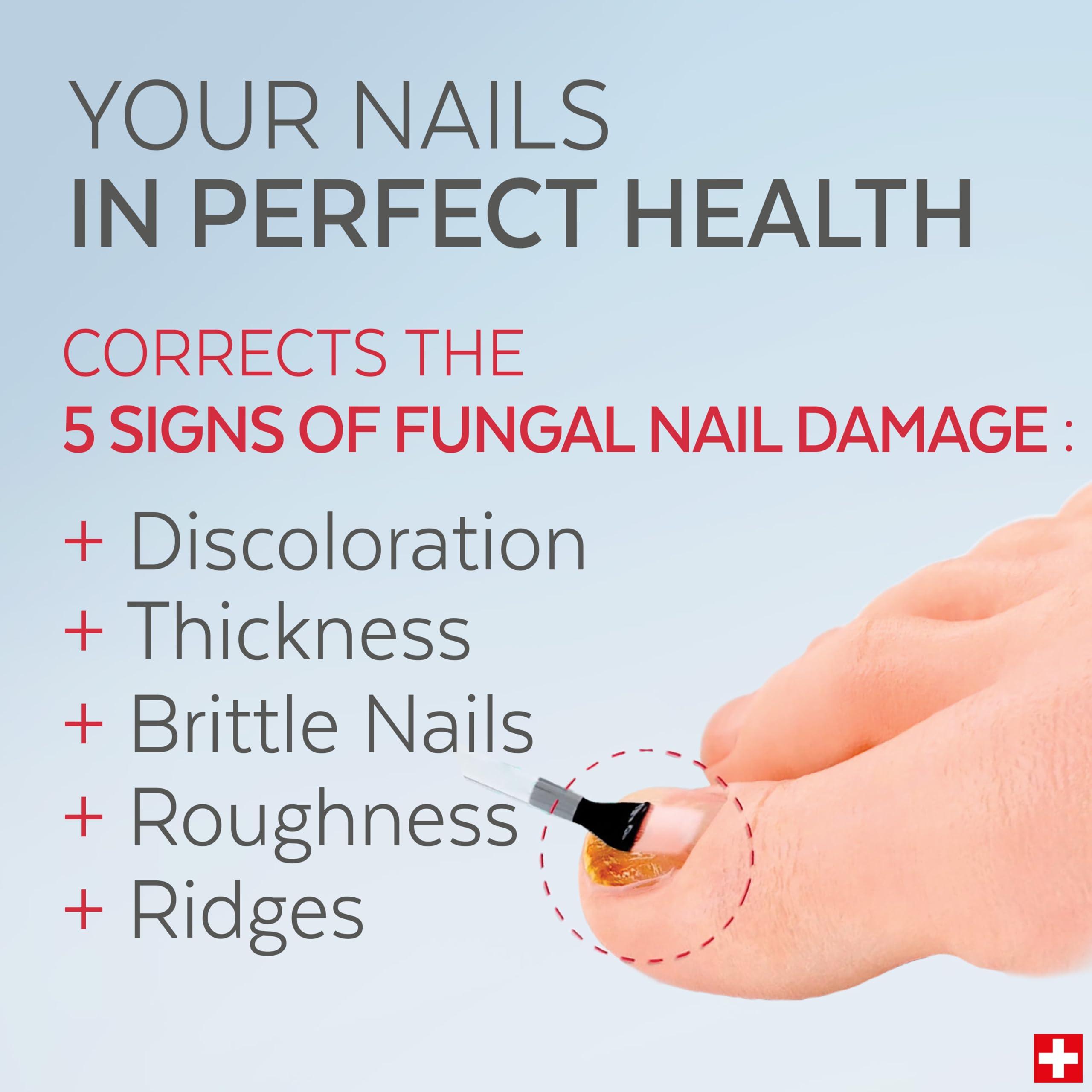 PODERM PODERM 2 in 1 TOENAIL INTEGRAL RENEWAL Restores Appearance of Discolored/Damaged Nails Toe and Fingernail Repair 100% Natural Ingredients and Vegan Quick & Easy Swiss Made