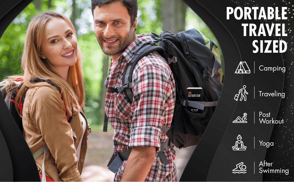 Hair Situation Hair Situation Mr. Slick Molding Pomade for Men and Mr. Fresh Large Body Wipe