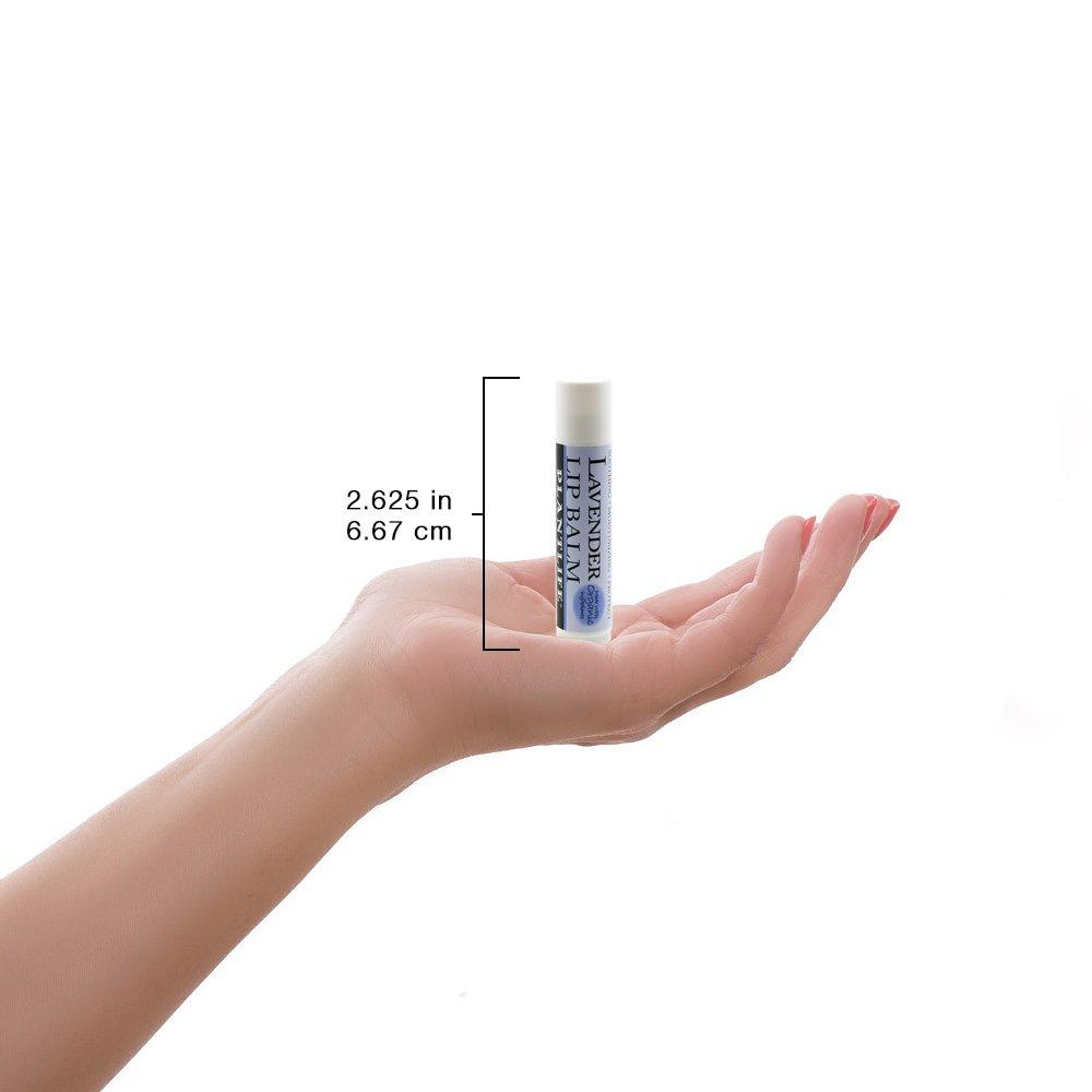 Plantlife Plantlife Lavender Lip Balm - Organic Lip Balm Made with Beeswax, Calendula & Chamomile to Create the Most Soothing Lip Balm for Chapped Lips - Helps Moisturize Lips & Cuticles - Made in California