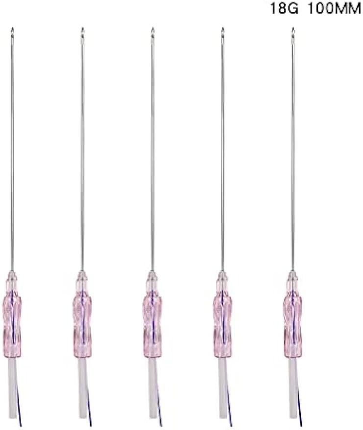 MatYas Pdo Pcl Molding Cog Threads, Pdo Cog Threads 18G100mm, Age-Defying Lift, W-Type, 20pcs (PCL)