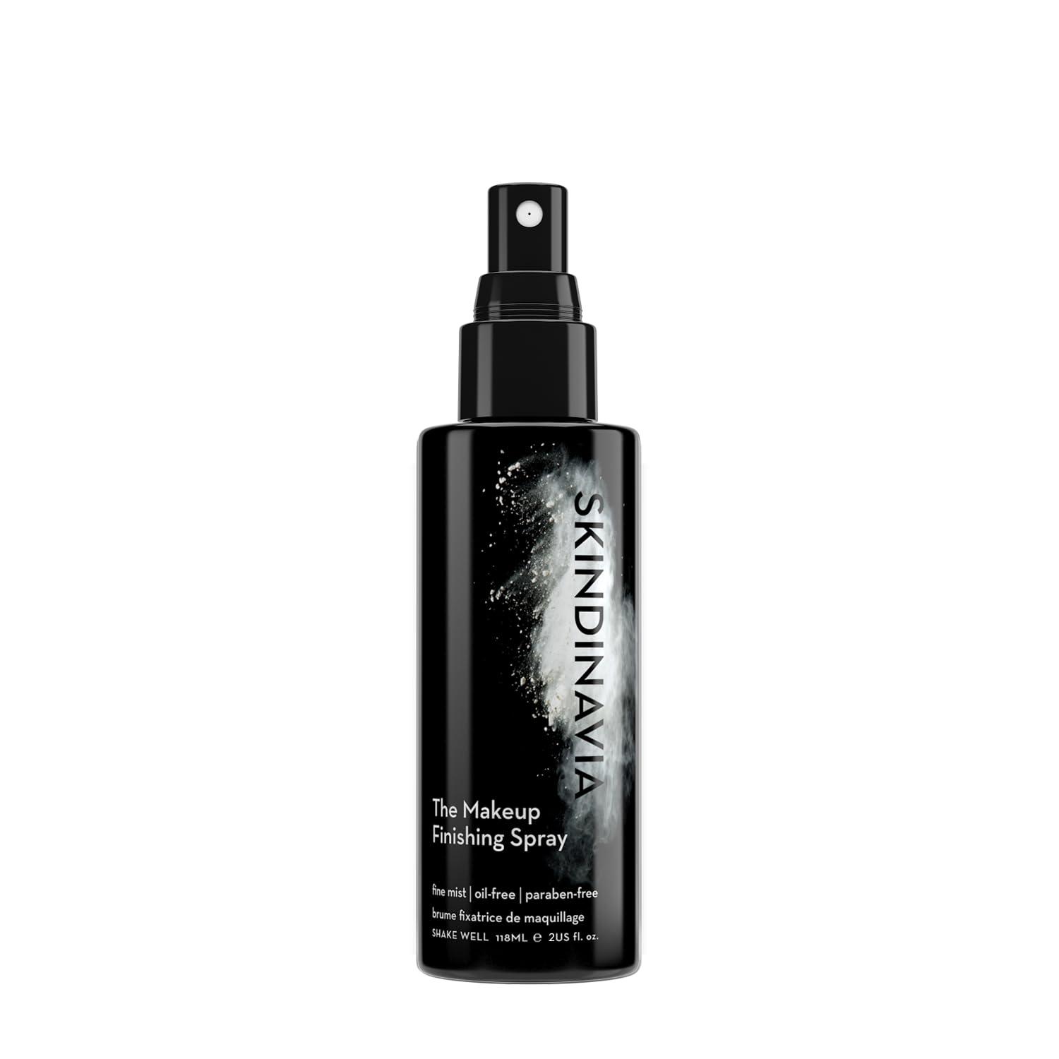 SKINDINAVIA Skindinavia The Makeup Finishing Spray, Classic Setting Spray, Temperature-Control for All-Day Wear, Long-Lasting Up to 16+ Hours, Heat-Resistant & Waterproof, Cooling Fine Mist (2 Oz)
