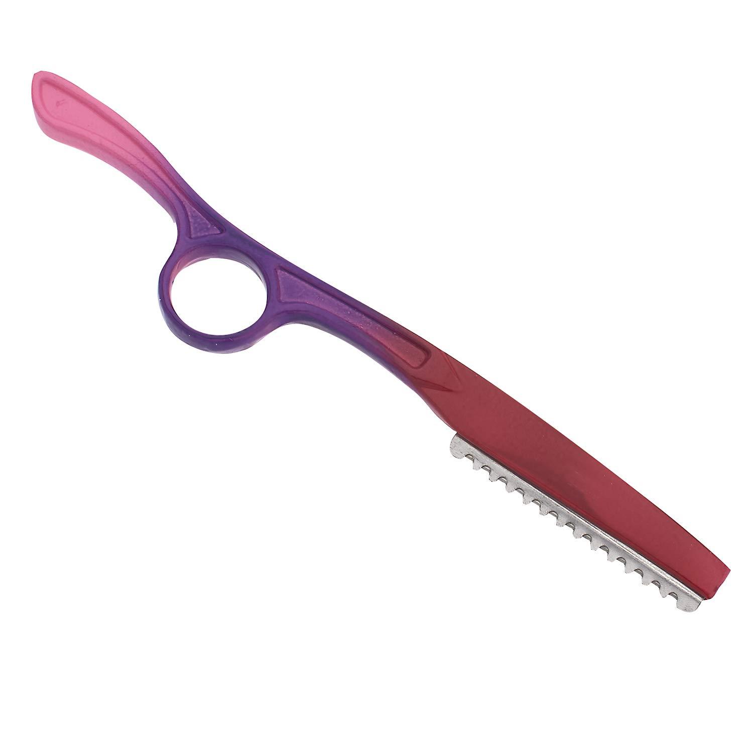 SURGICAL ONLINE Professional Straight Edge Barber Razor Haircutting, Styling, Premium Stainless Steel Blades For Shaping, Texture, Layering, Blending