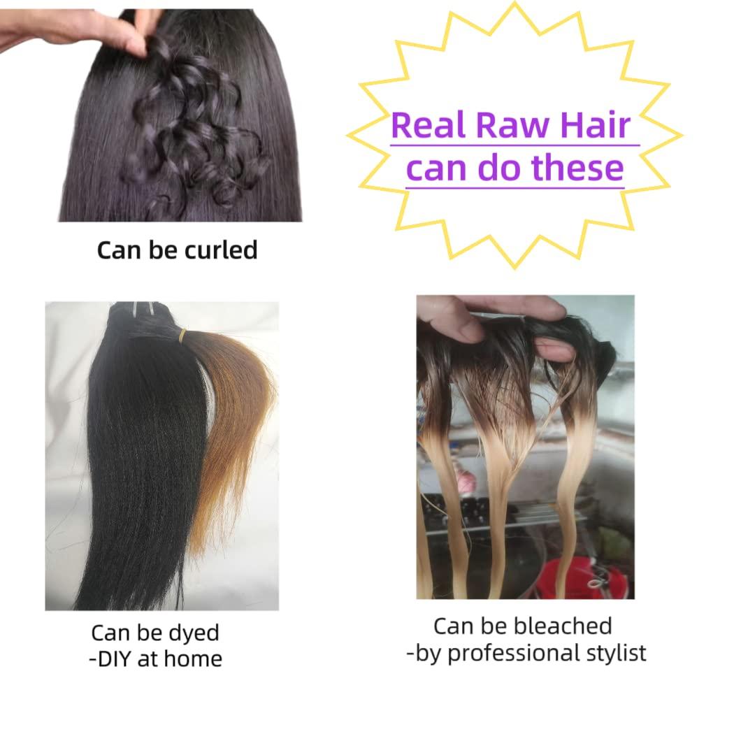 Clytie Clytie Last 5 Years Raw Straight Bundles Human Hair Pure Raw Hair Bundles Real Unprocessed Donor Human Hair Weave 10 12 14 Inches