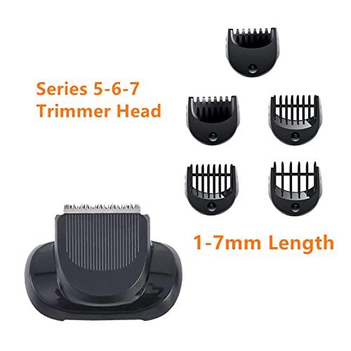 swinonline Beard Trimmer Attachment for Braun Series 5, 6 and 7 Electric Razors, Compatible with Electric Shavers 5018s, 5020s, 6075cc, 7071cc, 7075cc, 7085cc, 7020s, 5050cs, 6020s, 6072cc, 7027cs