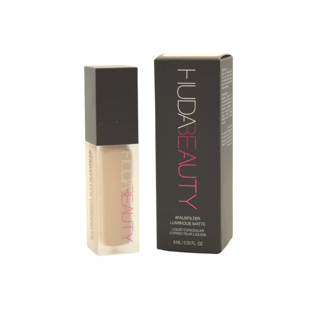 HUDABEAUTY HUDA BEAUTY #FauxFilter Luminous Matte Buildable Coverage Crease Proof Concealer Marshmallow 1.3 Golden