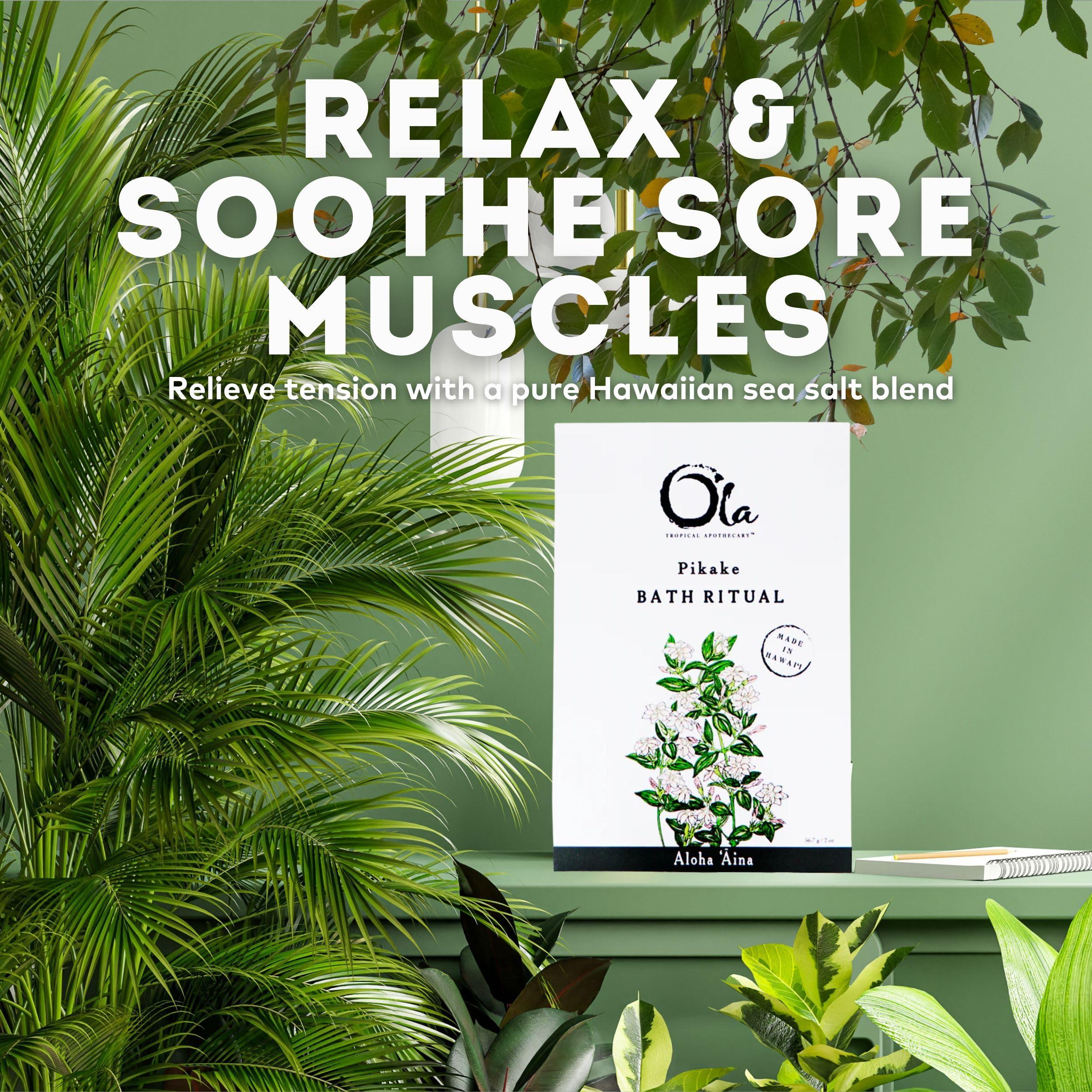 Tropical Apothecary Ola Tropical Apothecary Pikake Scented Hawaiian Sea Salt Bath Rituals - 2 oz