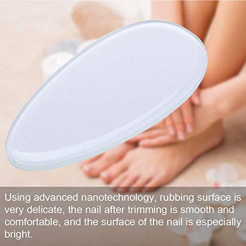 BTIHCEUOT Glass Foot File,Professional Durable Tempered Glass Callus Remover Foot File Pedicure Scraper Tool