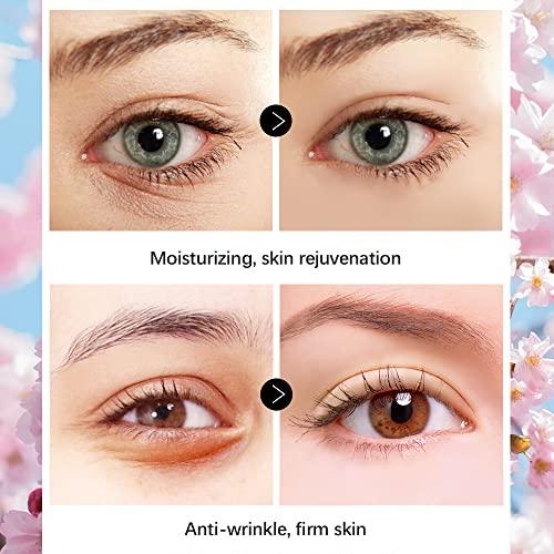 LIYALAN LIYALAN Sakura Under Eye Patches for Dark Circles and Puffiness Eye Mask Skin Care Products Eye Patches for Puffy Eyes Beauty Under Eye Treatment for Women 60Pcs