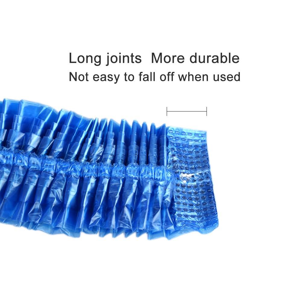 VPTAPE.COM 400-Count Spa Liners, Clear, Fit All Pedicure Spas, Disposable Pedicure Liners. (Blue), 1200mm x 1200mm