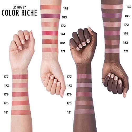 L’Oréal Paris L’Oreal Paris Color Riche Les Nus Satin lipstick, 183 Exuberant, long-lasting and nourishing, enriched with Argan Oil and Vitamin E