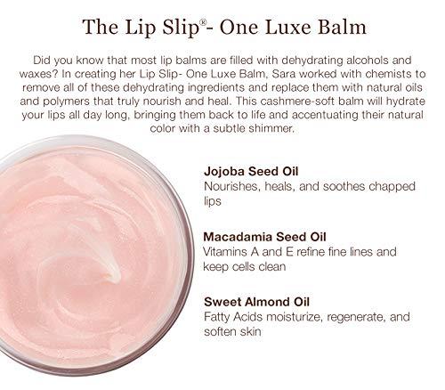Sara Happ Sara Happ The Lip Slip Luxe Balm Lip Treatment - Deeply Nourish, Moisturize with Vitamins A and E, Regenerate Lips with Jojoba Seed, Macadamia & Sweet Almond Oils, 0.5 oz.
