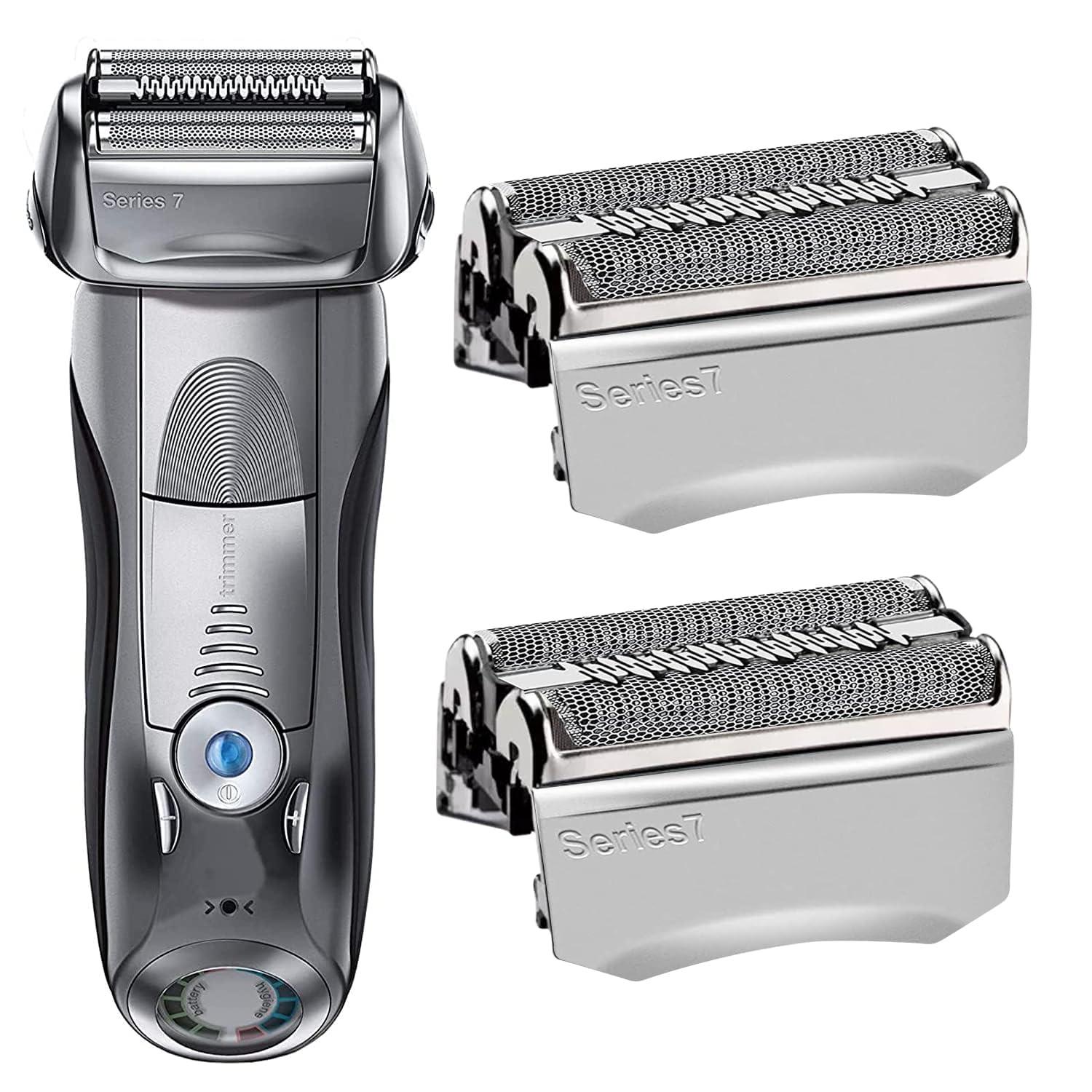 Audoc 70S Series 7 Replacement Head Compatible with Braun Series 7 Shavers Replacement Blades,for Braun Shavers 720cc, 730cc, 735s, 750cc, 760cc, 790cc, and 795cc Foil Shaver (2Pack)