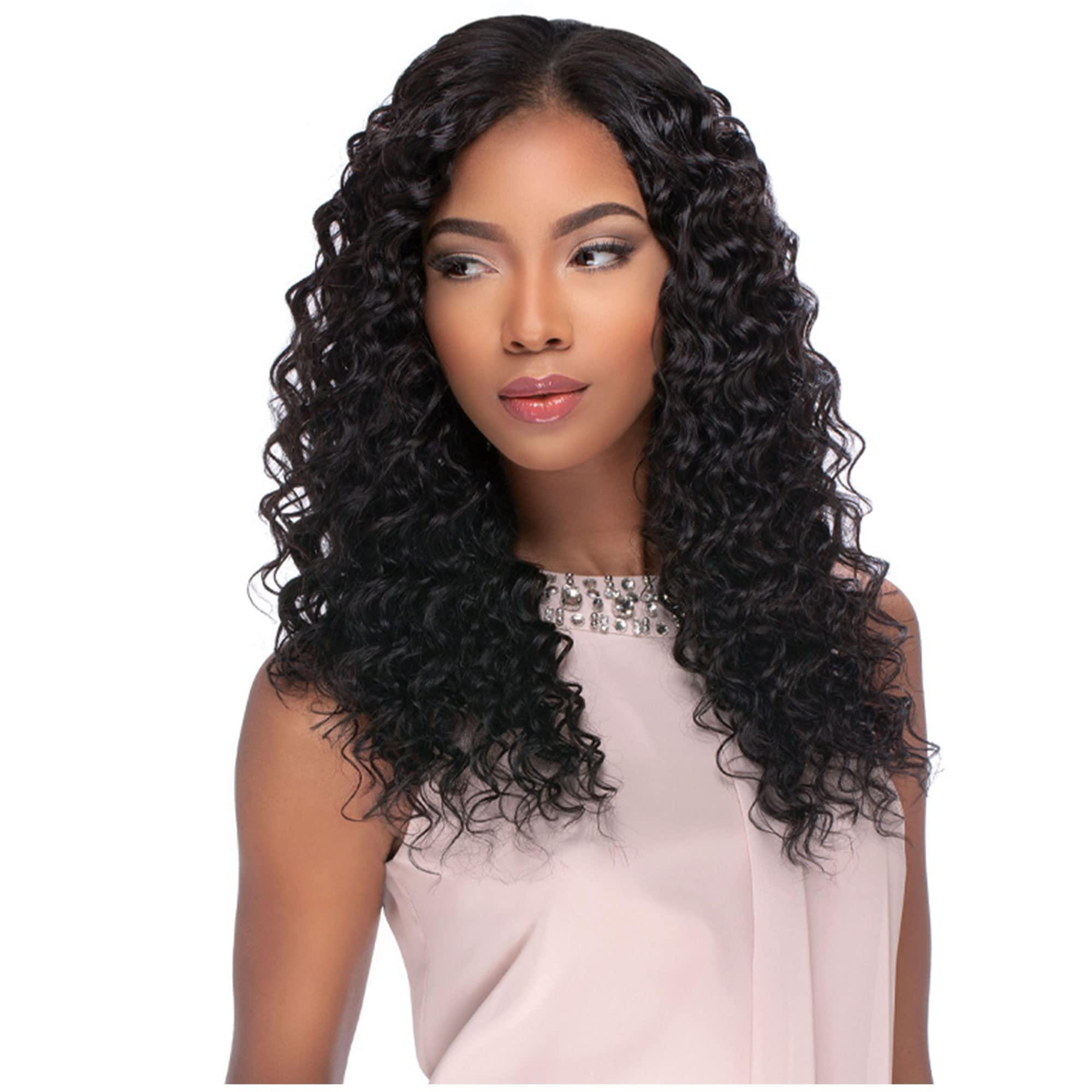 Sensationnel Sensationnel B&N 13X4 HD Lace Frontal Bundle Deal LOOSE DEEP 14\" (Color:NATURAL)